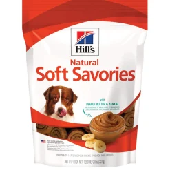 Natural Soft Savouries with Peanut Butter & Banana Dog Treats