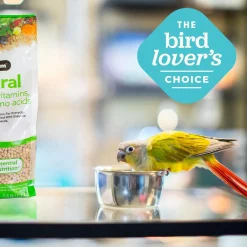 Natural with Added Vitamins, Minerals, Animo Acids Parrots & Conures Bird Food