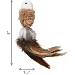 Naturals Crinkle Fish Cat Toys