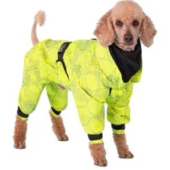 Neon Yellow Rain Suit