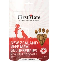 New Zealand Beef Meal & Blueberries Cookies Dog Treats