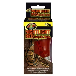 Nightlight Red Reptile Bulb