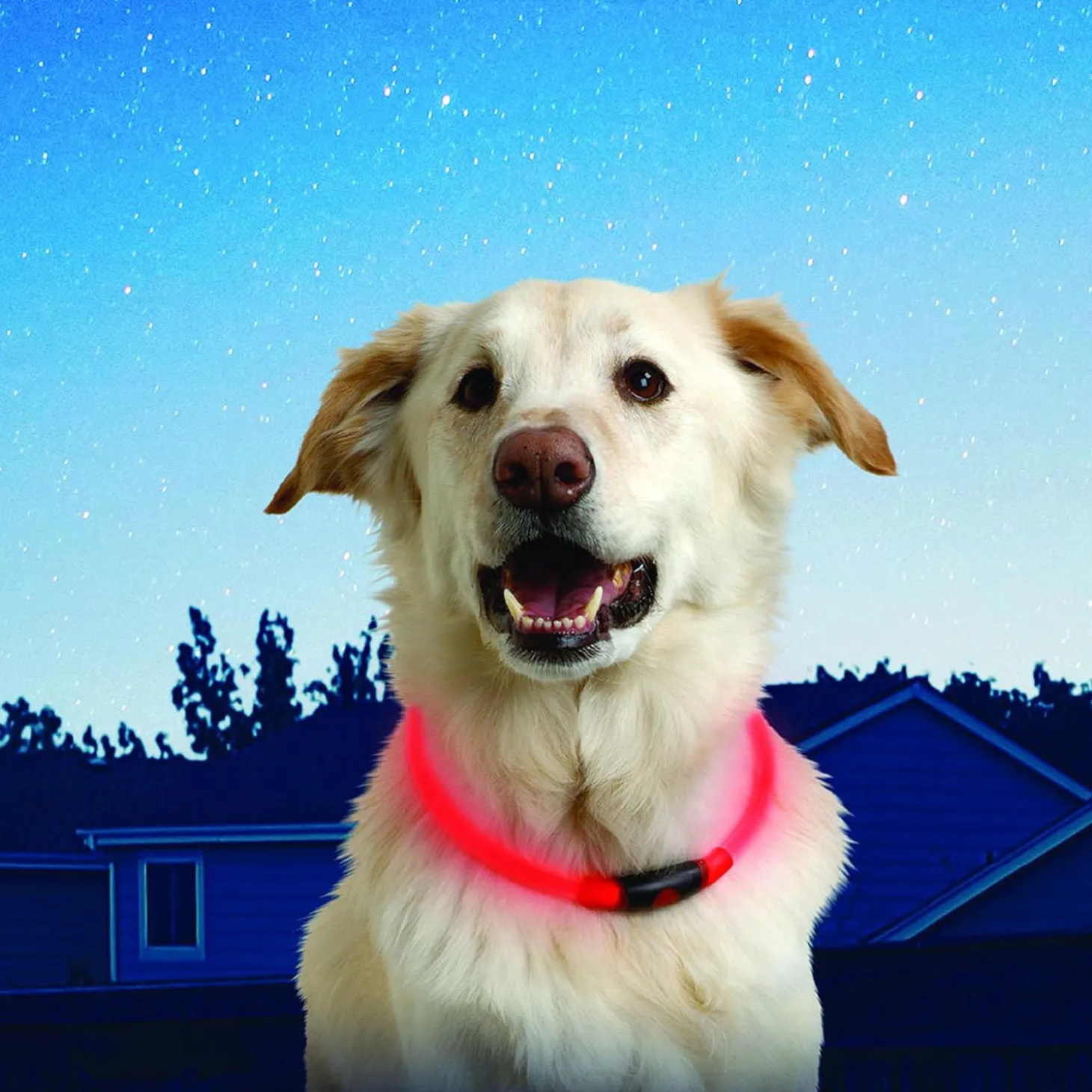 NiteHowl Red LED Safety Necklace