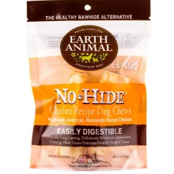 No-Hide Cage-Free Chicken Natural Rawhide Alternative Dog Chews 2 Pack