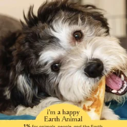 No-Hide Peanut Butter Natural Rawhide Alternative Dog Chews 2 Pack