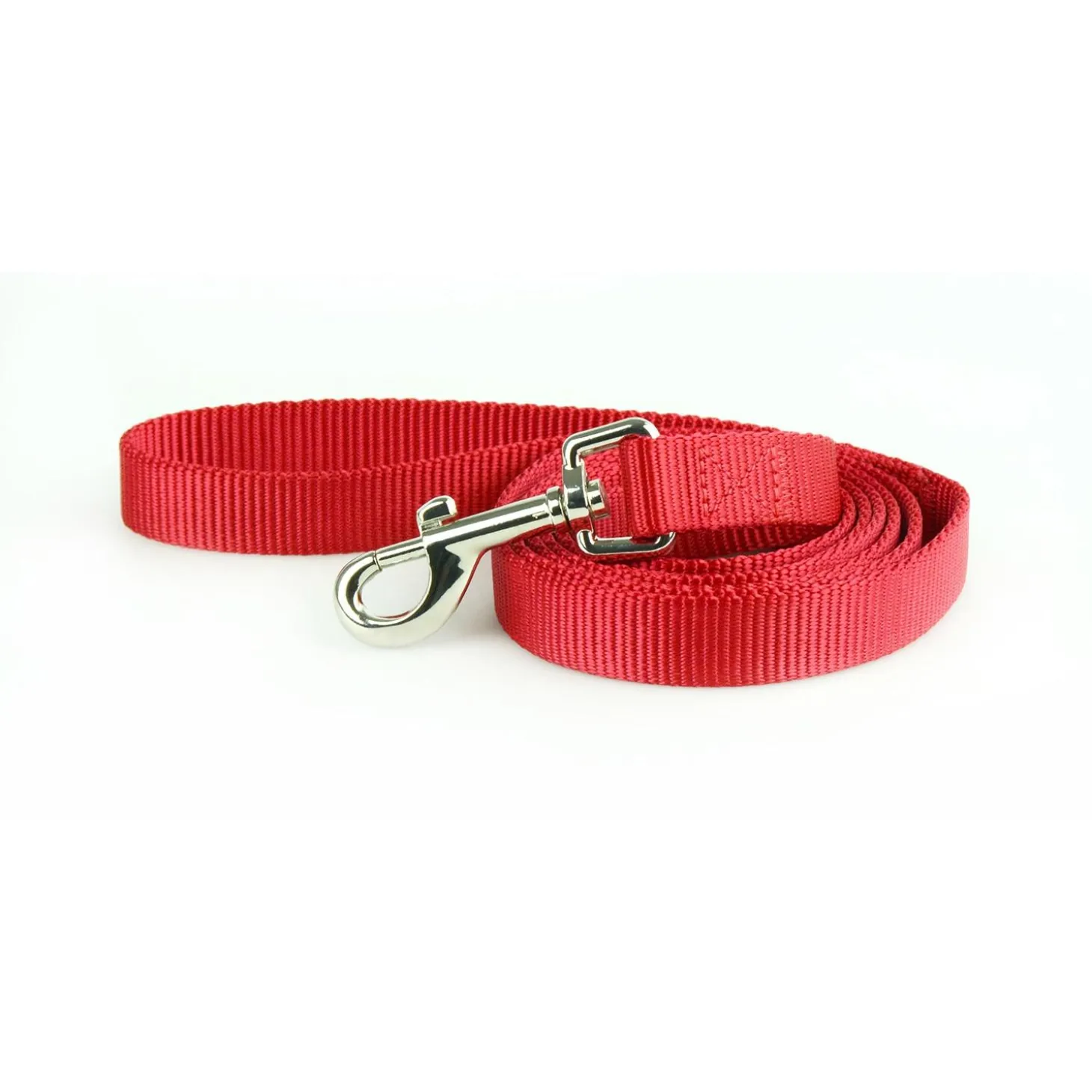 Nylon 5/8in Red Dog Leash
