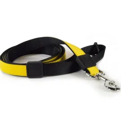 Nylon 5/8in Yellow Dog Leash