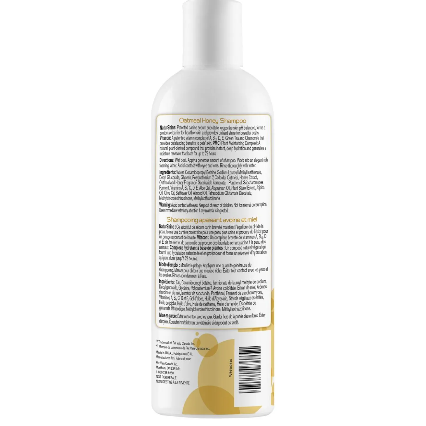 Oatmeal Honey Dog Shampoo