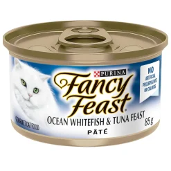 Ocean Whitefish & Tuna Feast Pate Adult Cat Food