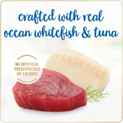 Ocean Whitefish & Tuna Feast Pate Adult Cat Food