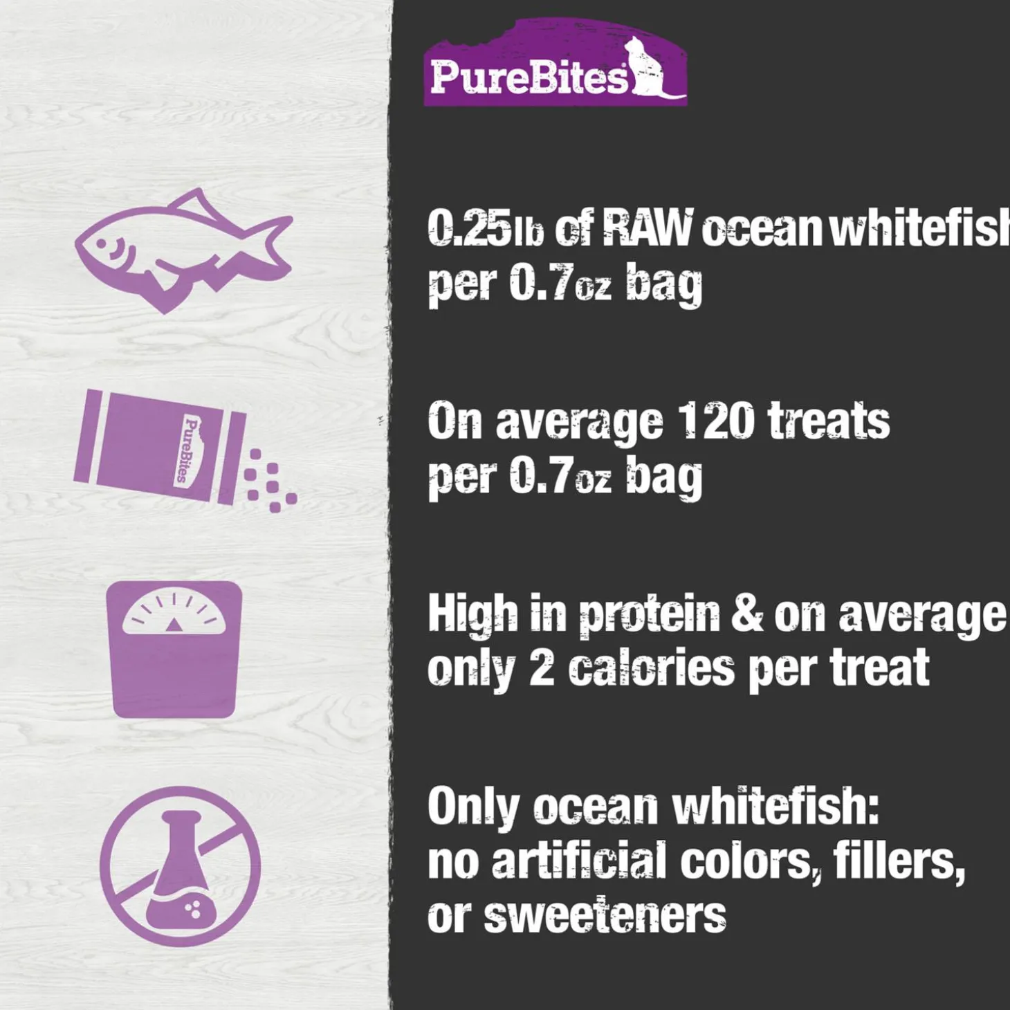 Ocean Whitefish Cat Treats