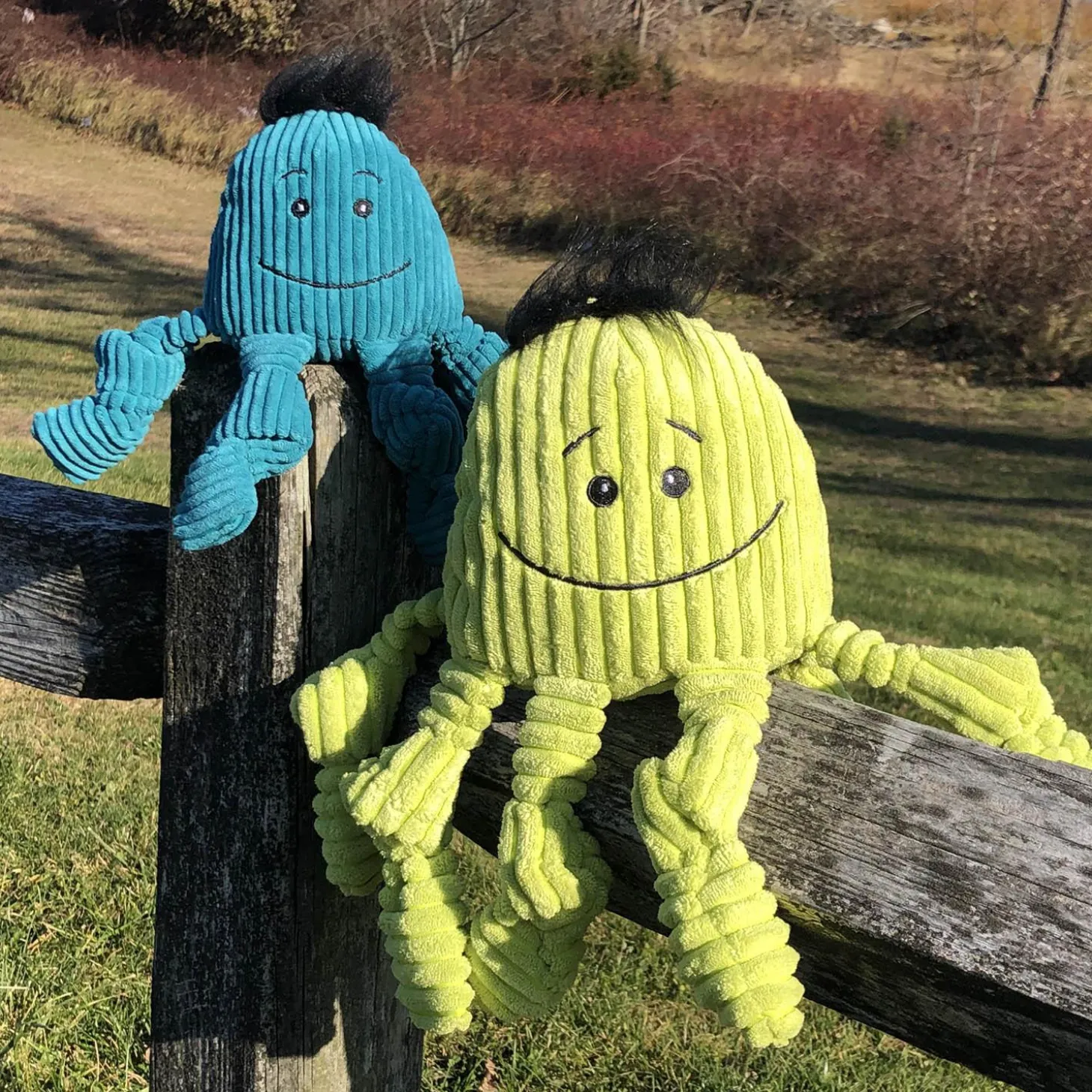 Octavie Octopus Knottie Plush Dog Toy