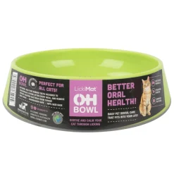 OH Bowl Green Cat Bowl