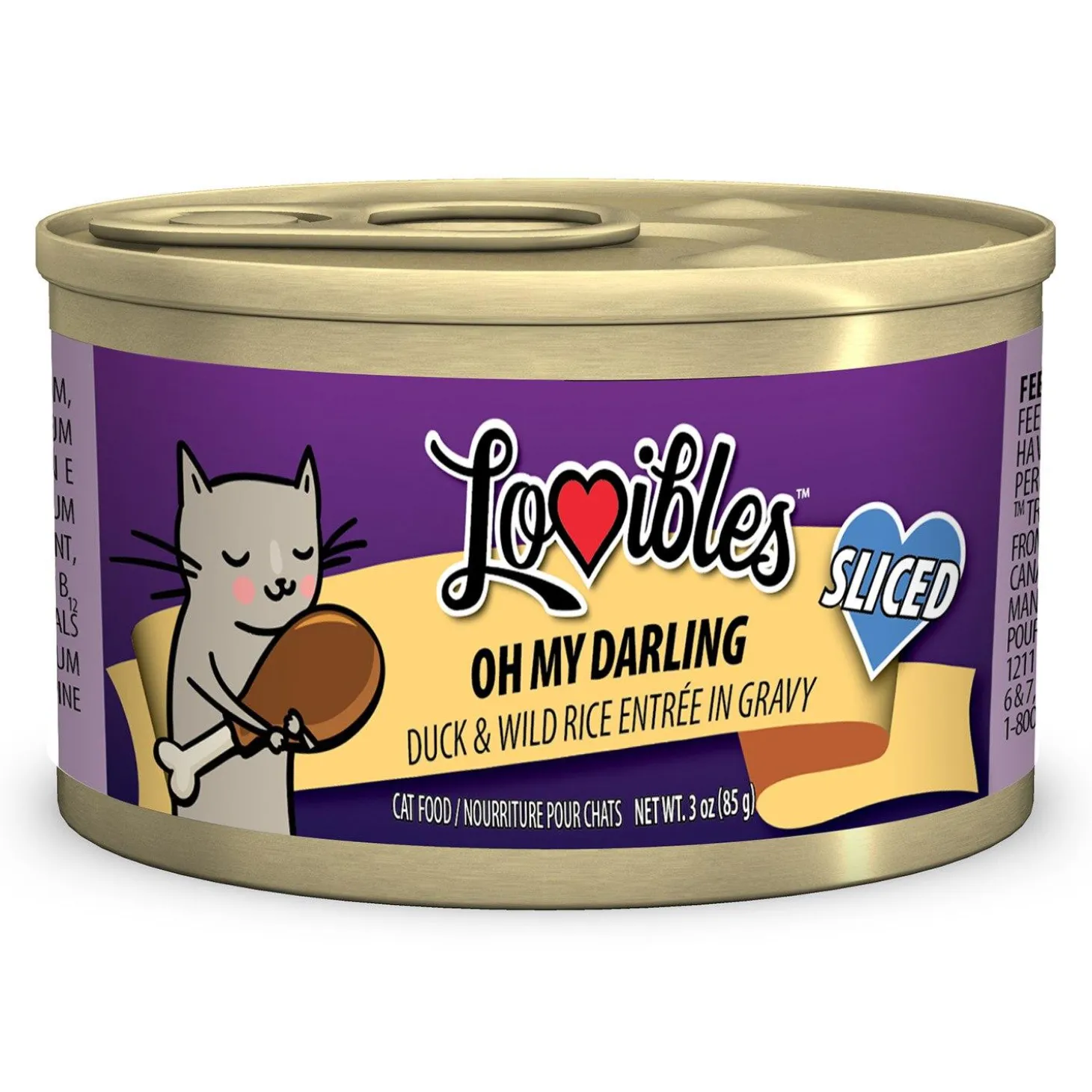 Oh My Darling Duck & Wild Rice Entree in Gravy Sliced