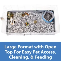 Open Living Guinea Pig or Rabbit Habitat