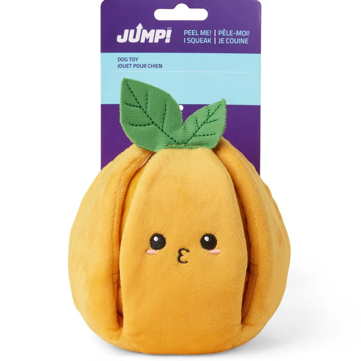 Orange Burrow Fruit Dog Toy