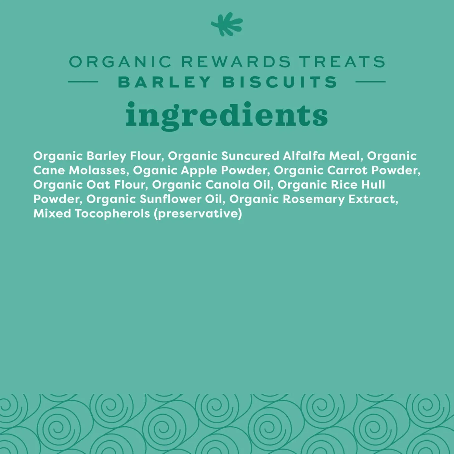 Organic Rewards Barley Biscuits Small Animal Treats