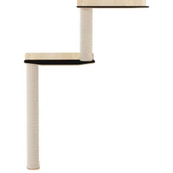 Origin Mural Black Parkour Cat Scratcher