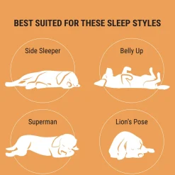 Outdoor Mattress Bed Orange