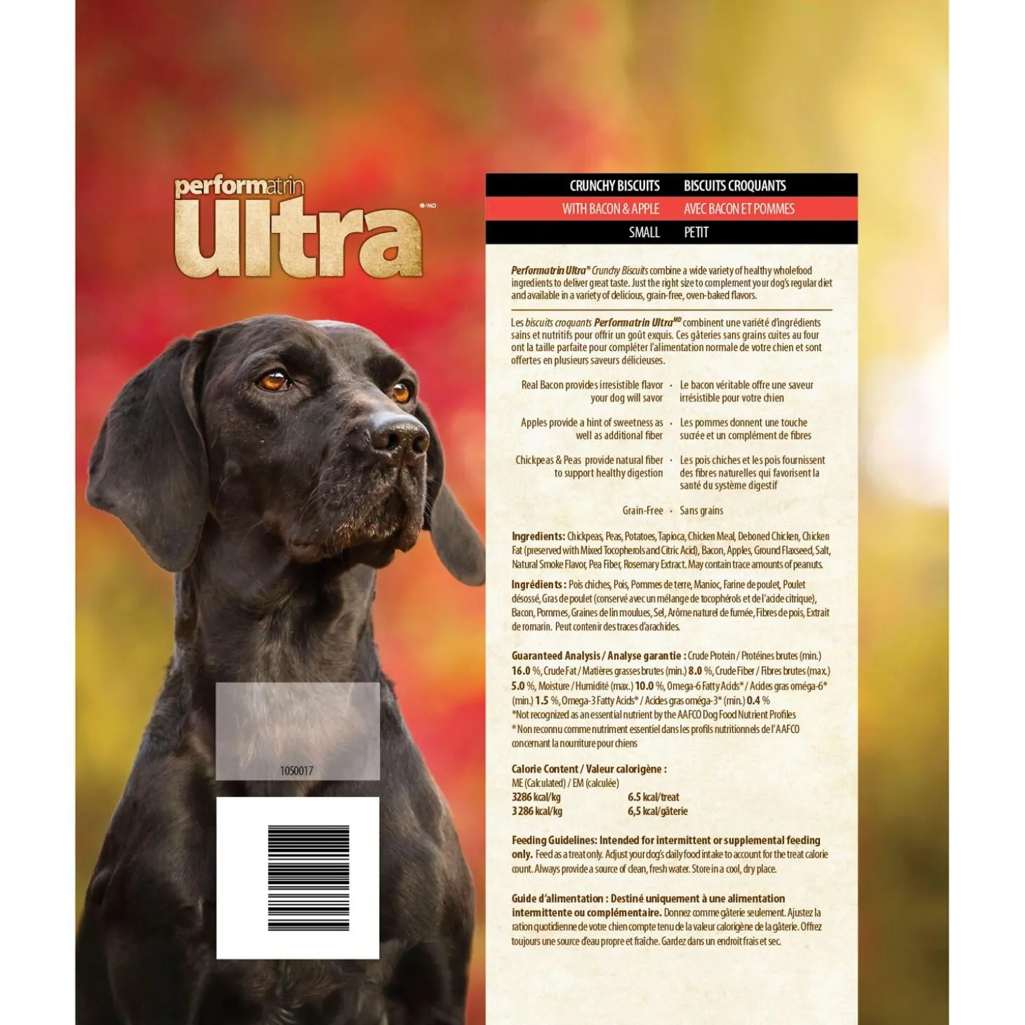 Oven Baked Bacon & Apple Small Dog Treats