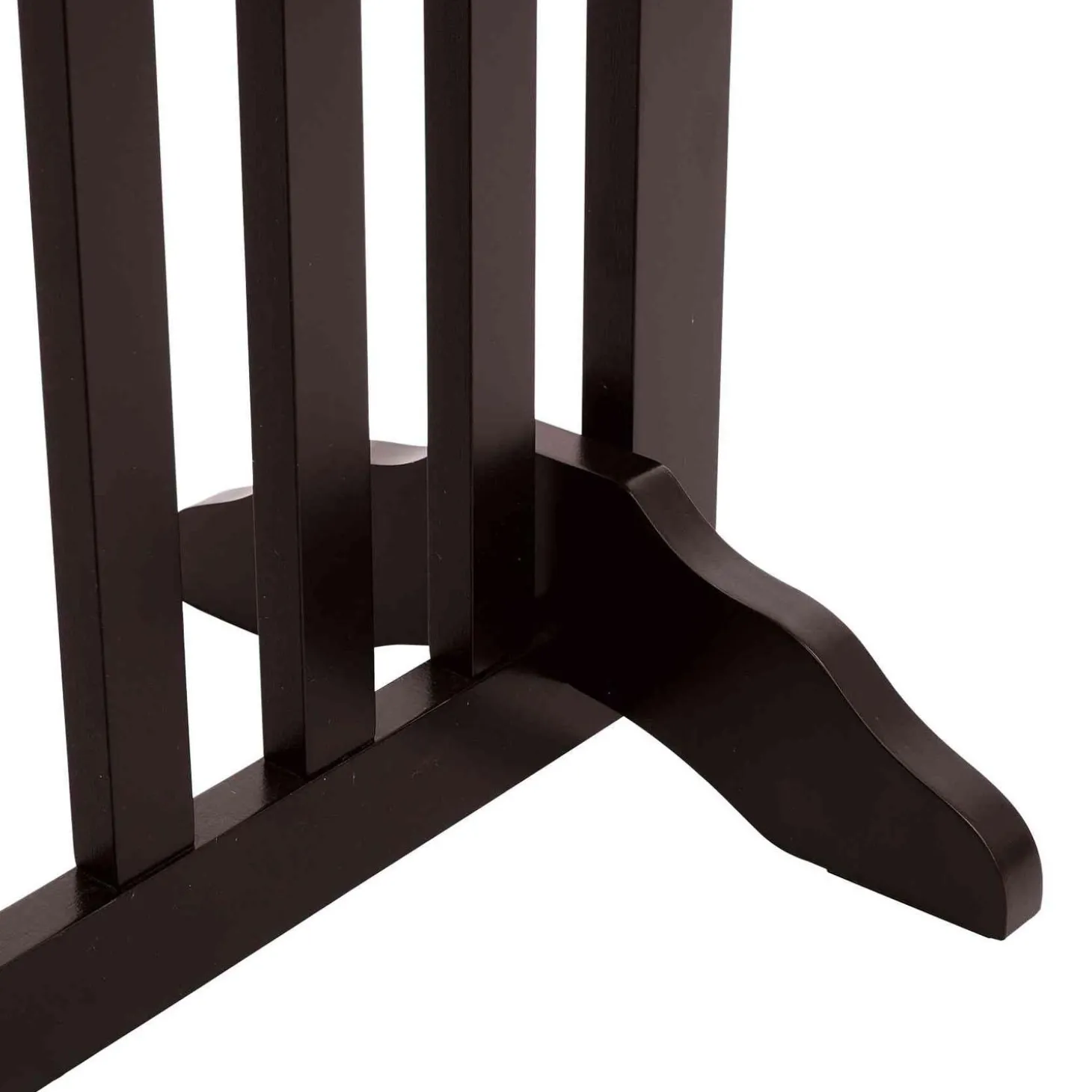 4-Panel Convertible Wooden Pet Gate