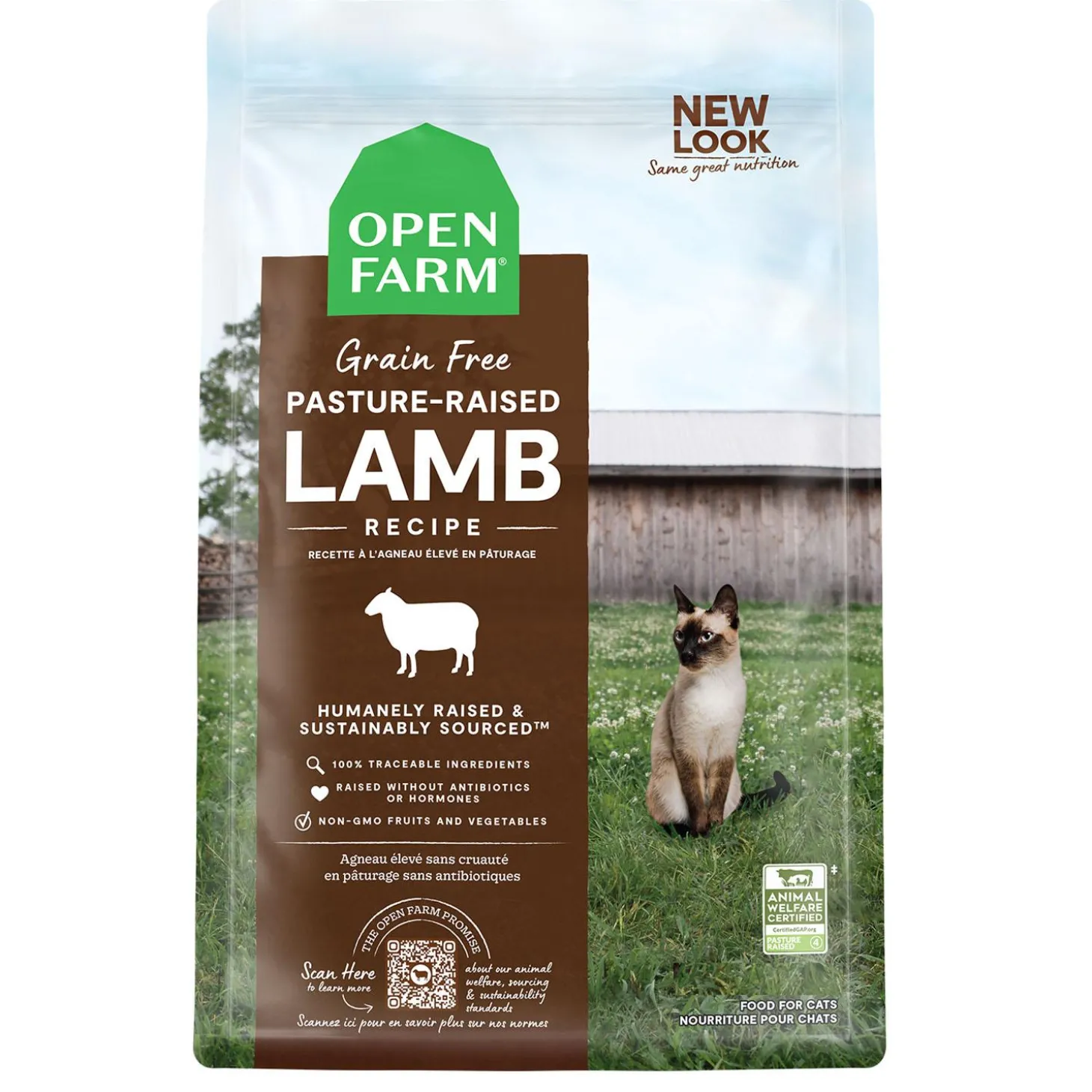 Pasture-Raised Lamb Recipe Adult Cat Food