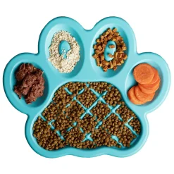 PAW Slow Feeder Blue