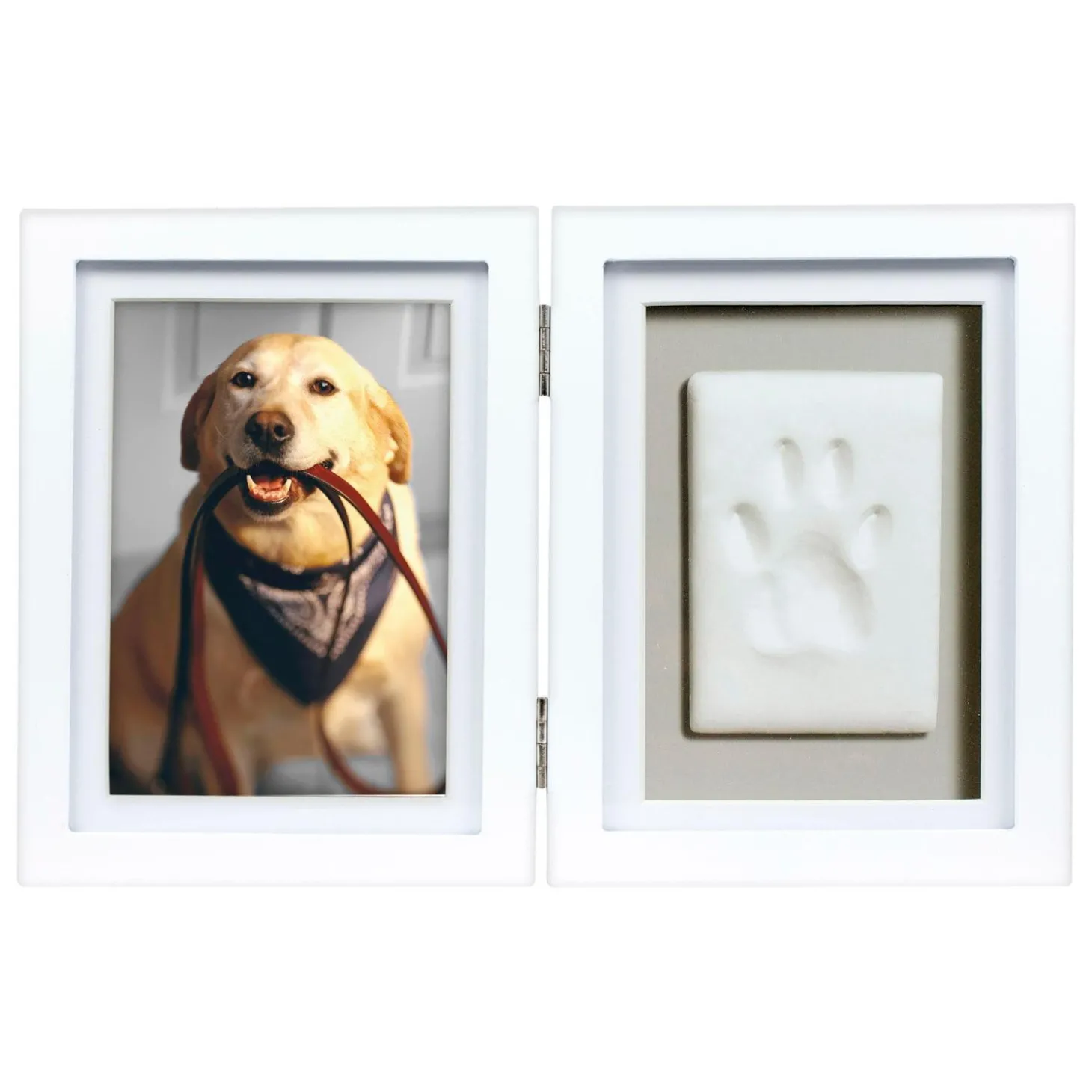 Pawprints Desk Frame White