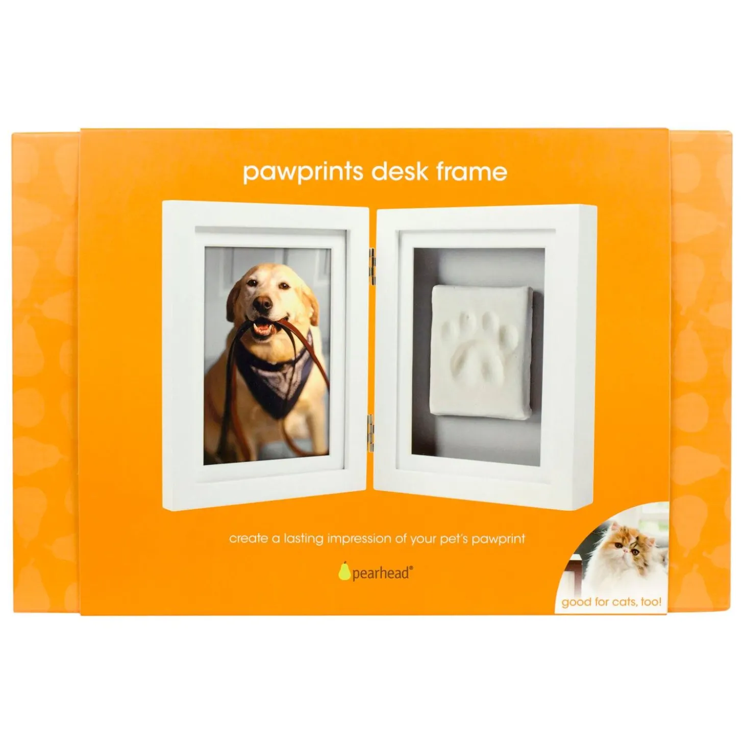 Pawprints Desk Frame White