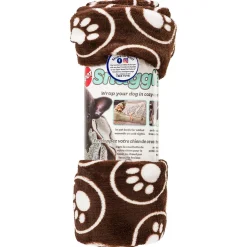 Paws Blanket Chocolate