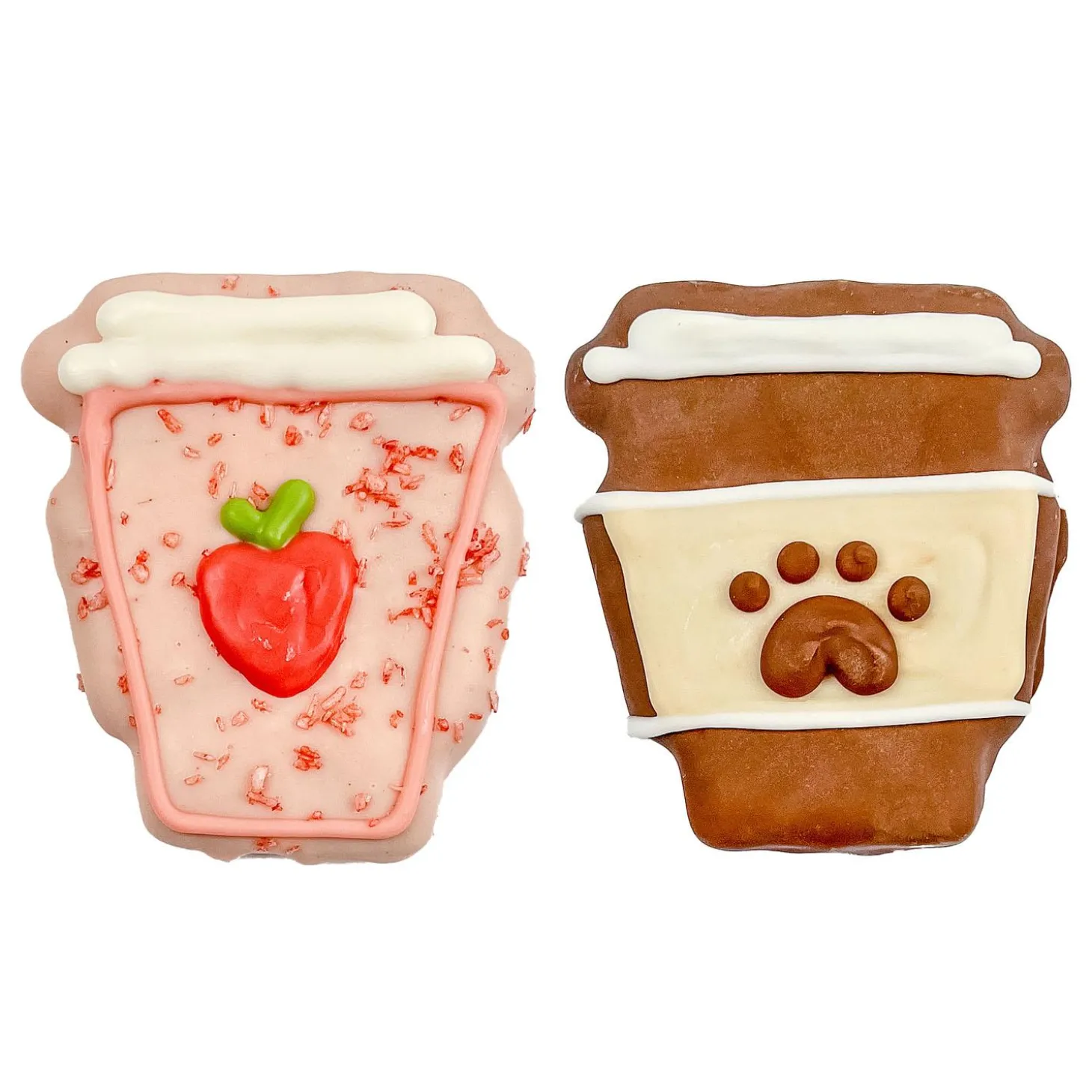Pawsome Pink Smoothie & Barkuccino Assorted Dog Treat