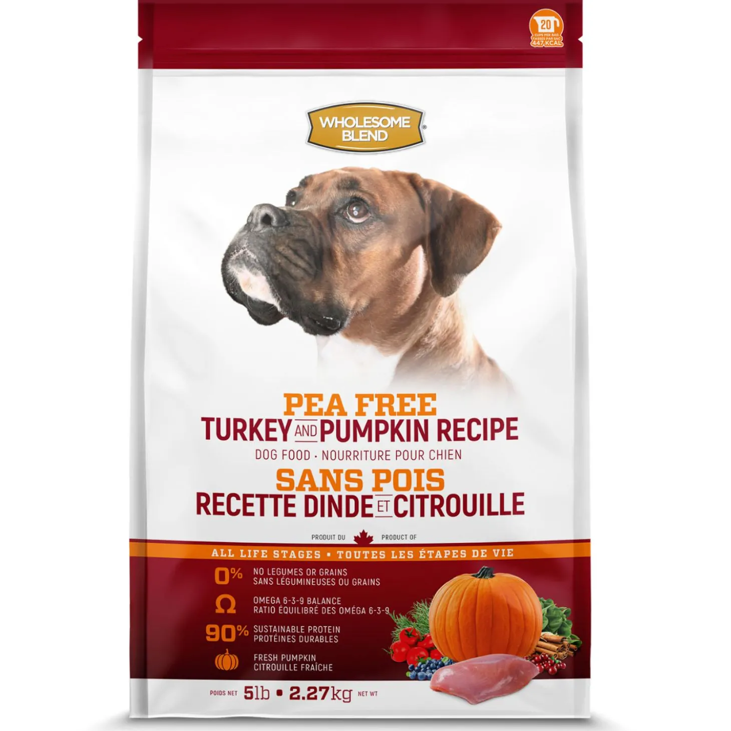 Pea Free Turkey & Pumpkin Recipe Dog Food