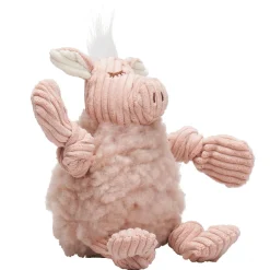 Penelope Pig HuggleFleece FlufferKnottie Plush Dog Toy