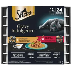 Perfect Portions Gravy Indulgence Chicken & Beef Entree Variety Pack Adult Cat Food