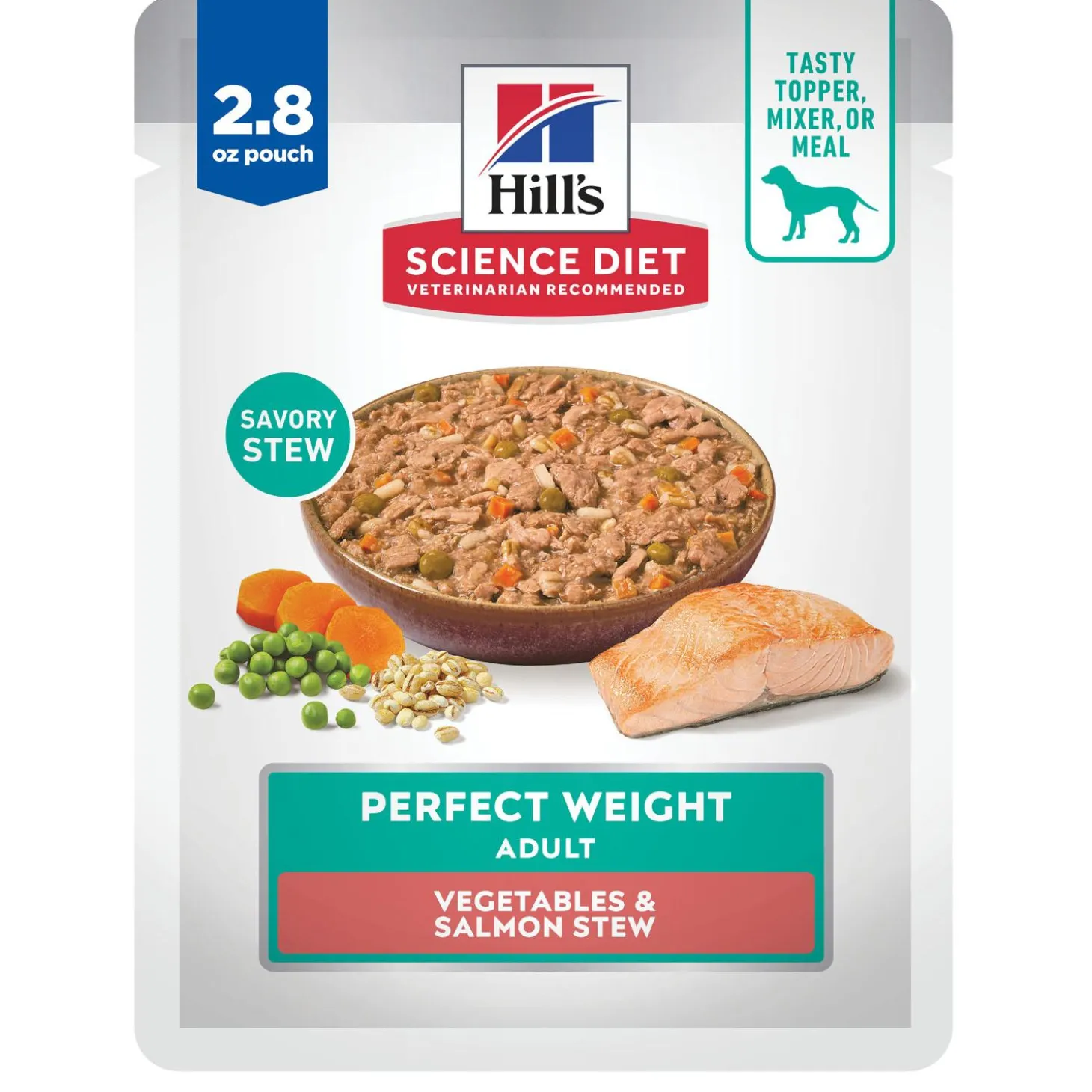 Perfect Weight Vegetables & Salmon Stew Adult Dog Food