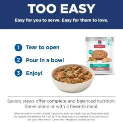 Perfect Weight Vegetables & Salmon Stew Adult Dog Food