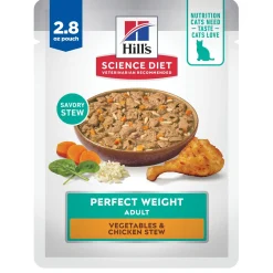 Perfect Weight Vegetables & Chicken Stew Adult Cat Food