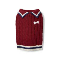 Peter Pan Knit Maroon Sweater