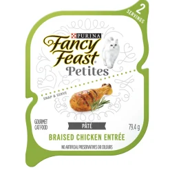 Petites Pate Braised Chicken Entree Pate Adult Cat Food