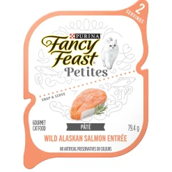 Petites Wild Alaskan Salmon Entree Adult Cat Food