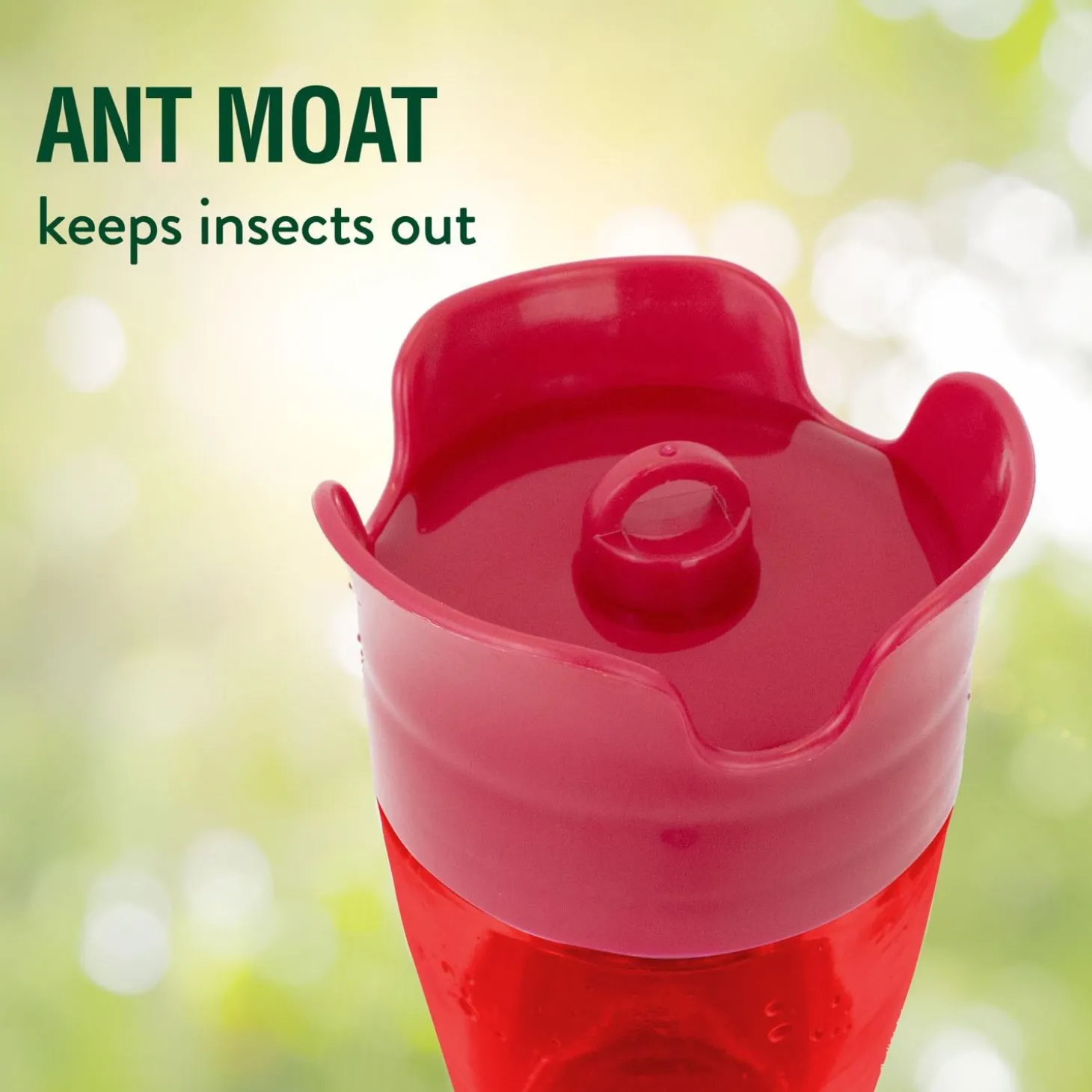 Pinch-Waist Plastic Hummingbird Feeder