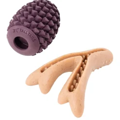 Pinecone & Antler Bacon & Vanilla Scented Enrichment Dog Toys