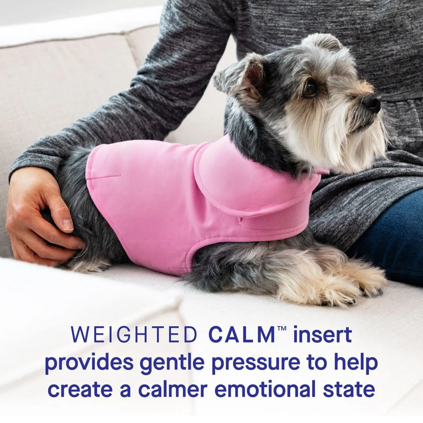 Pink Weighted Calming Vest