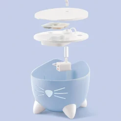 PIXI Cat Fountain Light Blue