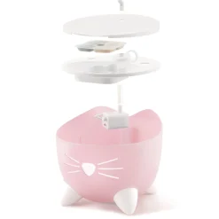 PIXI Pink Cat Drinking Fountain