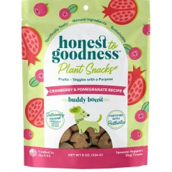 Plant Snacks Buddy Boost Cranberry & Pomegranate Recipe Dog Treats