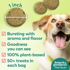 Plant Snacks Happy Feet Apple & Cinnamon Recipe Dog Treats