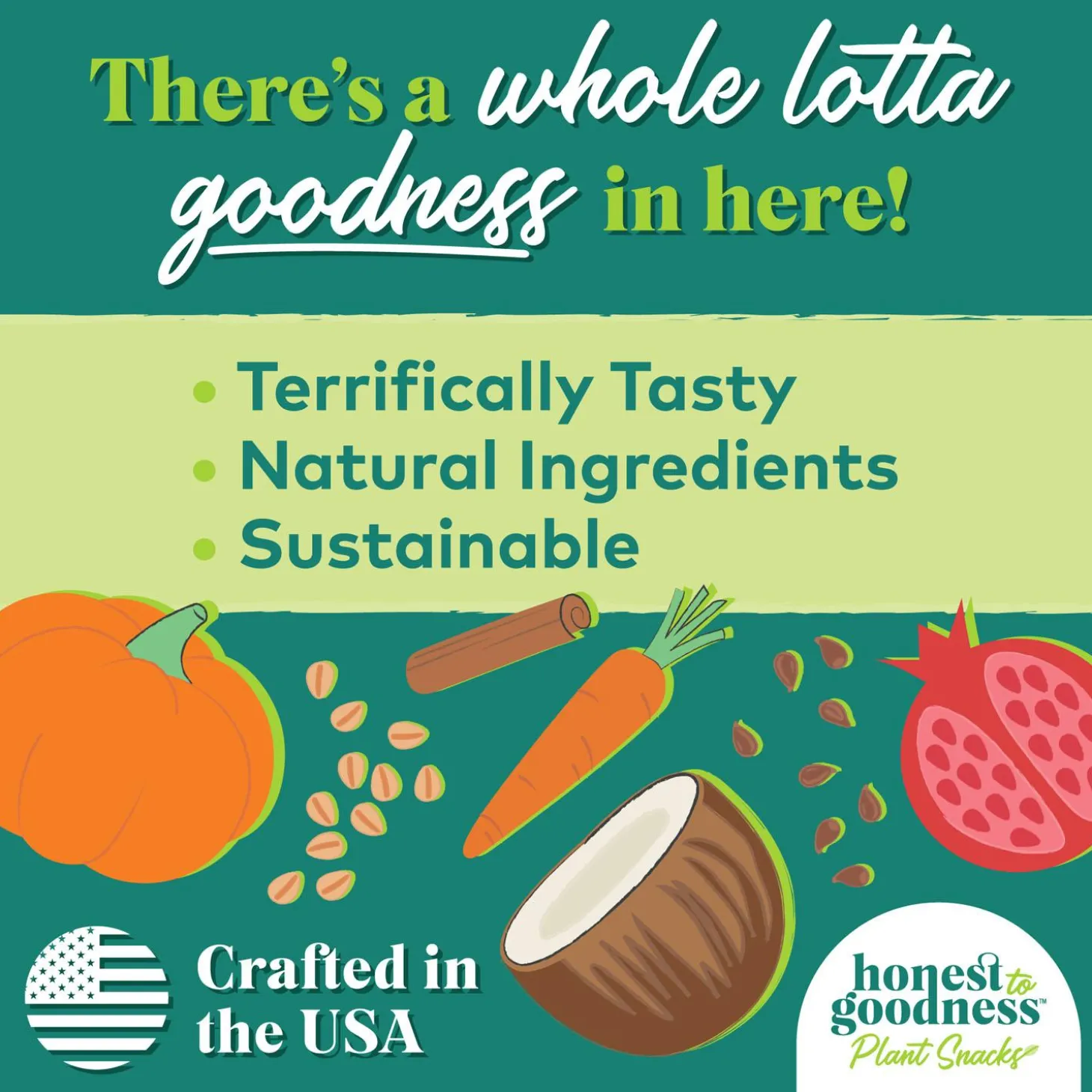 Plant Snacks Way to Glow Coconut & Flax Recipe Dog Treats