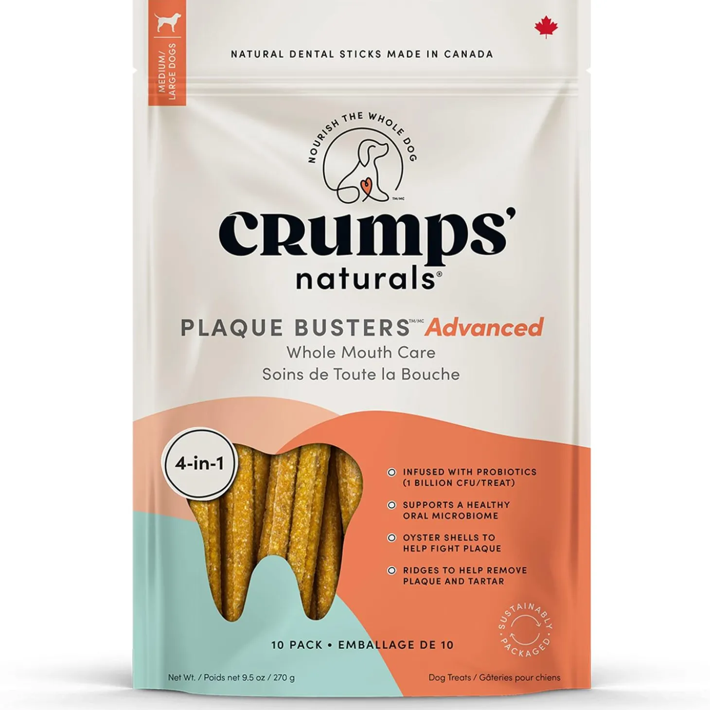 Plaque Busters Advanced Whole Mouth Care Dog Treats