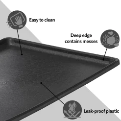 Plastic Replacement Pan for Pet Crate